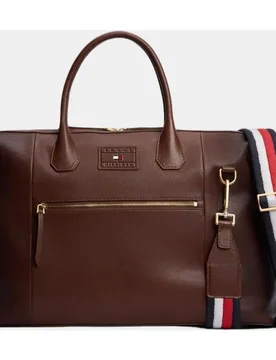 Bolso de viaje de hombre confeccionado en piel - Tommy Hilfiger - FashionsVida