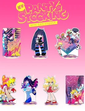 New Panty & Stocking with Garterbelt" 15cm Acrylic Stand Keychain "Stocking Anarchy" New Year Decoration for the Desktop Gifts - Aliexpress - FashionsVida