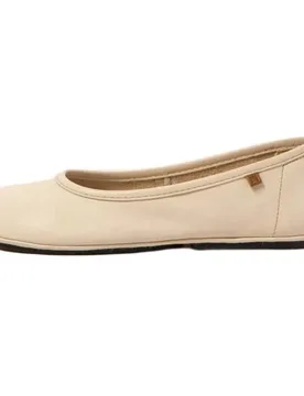 Marie Jane N5820 Essence Barefoot Soft Nappa Cream EU 40 - El naturalista - FashionsVida