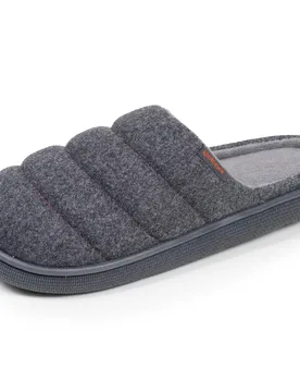 Chaussons Mules BLOUP Chiné Gris gris chiné 42 - Isotoner - FashionsVida