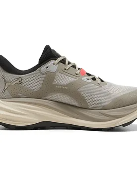 Voyage Nitro 4 Running Shoes Mouse Gray / Ultra Red / Silver Fog UK 8.5 Men - Puma - FashionsVida