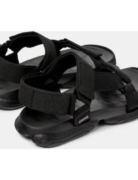 Sandalias planas de mujer karst con cierre adherente - Camper - FashionsVida