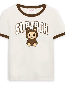 T-shirt con laccetto EMI0003-09068L - MC2 SAINT BARTH - FashionsVida