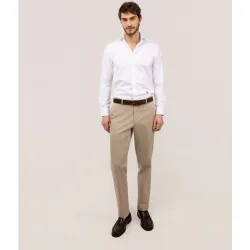 Pantalón de vestir formal de hombre liso