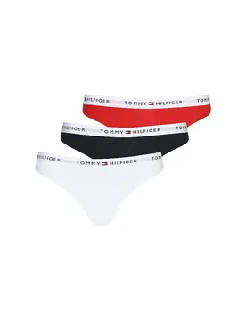 String 3er Pkg. white weiss S damen - Tommy hilfiger - FashionsVida