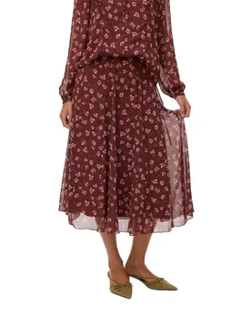 Gonna Midi Ihannah Andorra / AOP Ihannah L - Vero moda - FashionsVida
