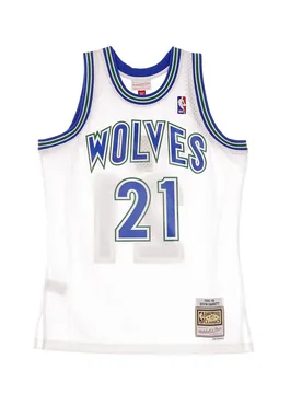 Canotta Basket Uomo Nba Swingman Jersey Hardwood Classics No.21 Kevin Garnett 1995-96 Mintim Home Original Team Colors - Mitchell & Ness - FashionsVida