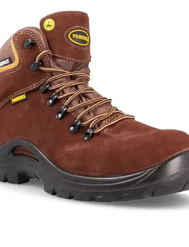 Chaussures De Sécurité Gorbea S3 Hi Ci Fo Wr Esd Src Dark Brown EU 37 - Paredes Seguridad - FashionsVida