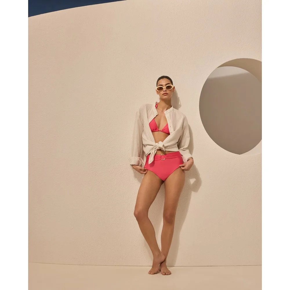 Braga alta con detalle cinturón - Énfasis - FashionsVida