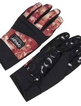 Gants Printed Park B1bs Oxidation Print Red M - Oakley Apparel - FashionsVida