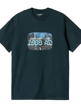 S/S Greatest Flicks T-Shirt - T-Shirt-kurzarm - grün - Herren - Size: XL - Carhartt WIP - FashionsVida