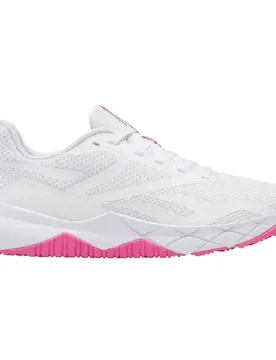 Baskets Nfx Trainer Ftwr White / True Pink EU 38 1/2 - Reebok - FashionsVida