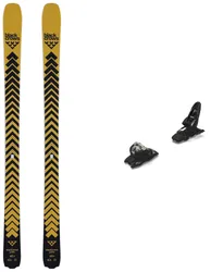 Packs (skis + fix) - Skis all-mountain - Pack Justis 2026 en Bois - Or