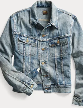 Cazadora vaquera de hombre trucker Leeland Double RL - Polo Ralph Lauren - FashionsVida
