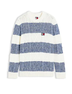 Pullover weiss S Herren - TOMMY JEANS - FashionsVida