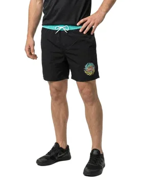 Short De Bain Sb Logo Chrome Black M - Santa Cruz - FashionsVida
