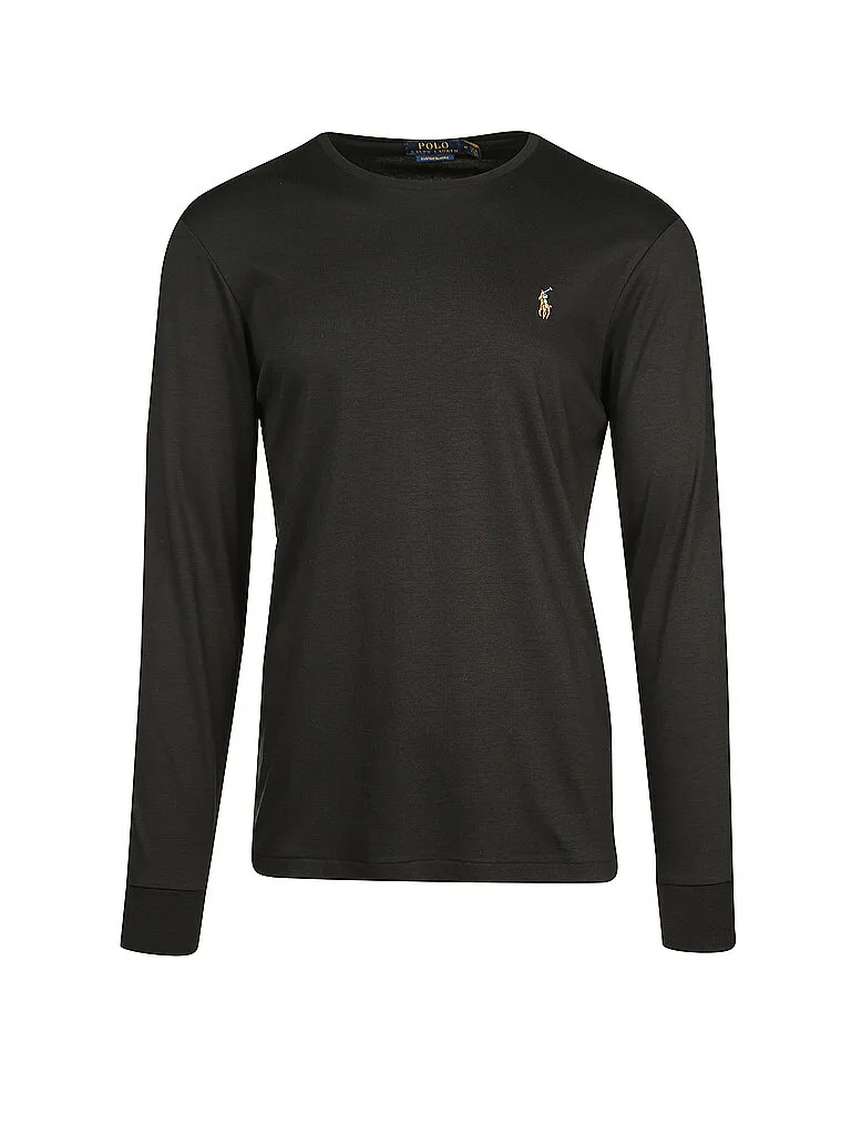 Langarmshirt noir XXL - Ralph Lauren - FashionsVida
