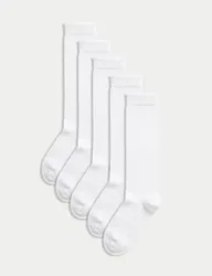 Pack of Knee High Socks White Female