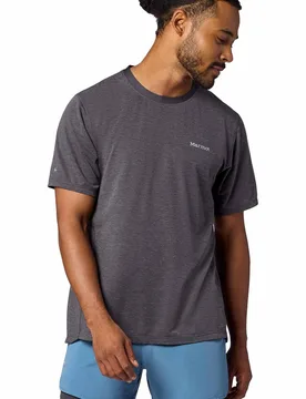 Uptrail camiseta montaña manga corta hombre Negro (XXL) - Marmot - FashionsVida