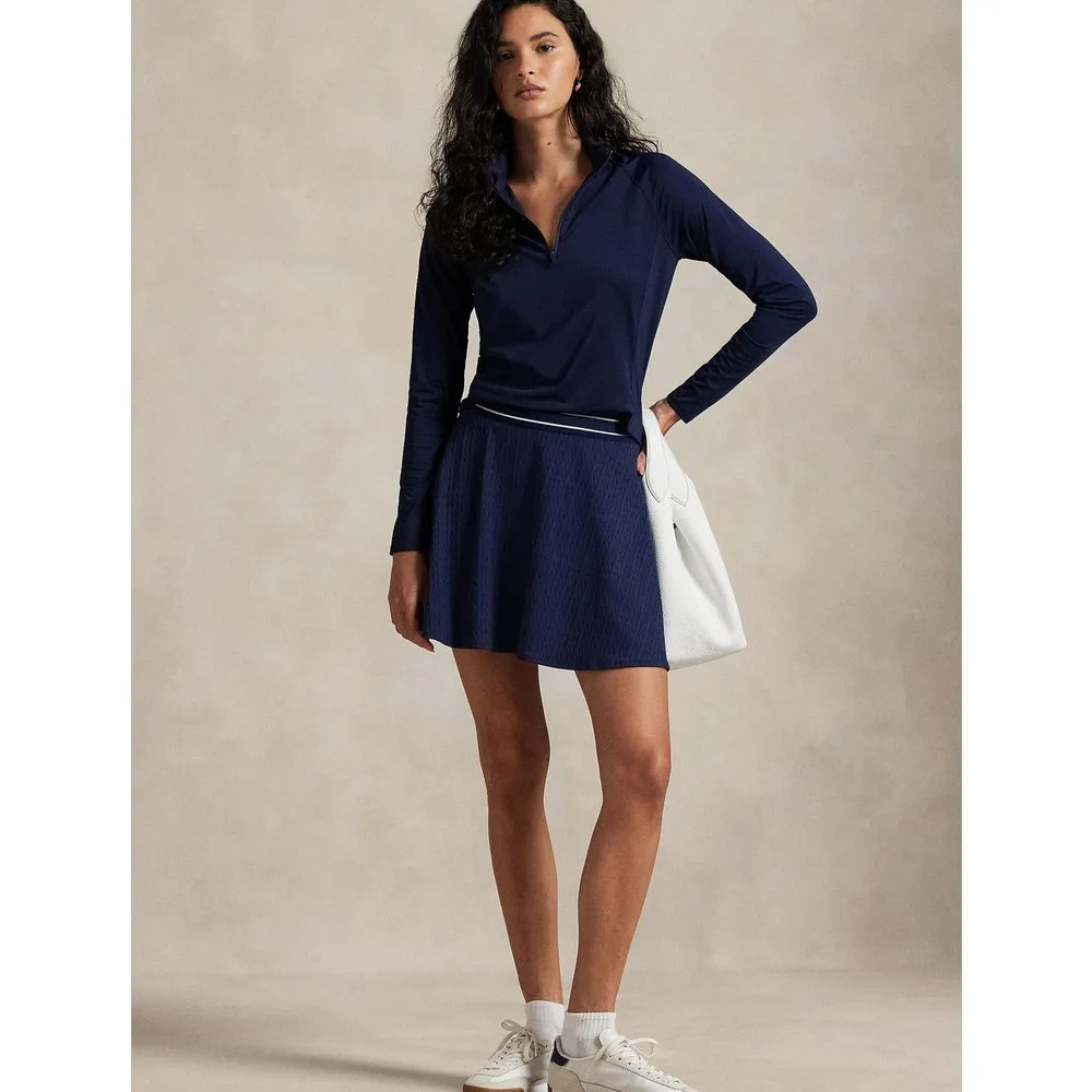 Falda acampanada de Mujer con cintura en contraste - Ralph Lauren - FashionsVida