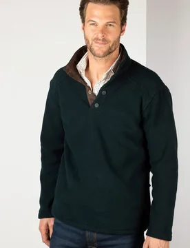 Rydale Danby Mens Overhead Fleece - Rydale - FashionsVida