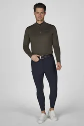 Herren Reithose FENDRIK GripTec Knie KNEEGRIP MEN nightblue 52