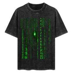 Matrix 2 T-Shirt Big Size Simple T-Shirt
