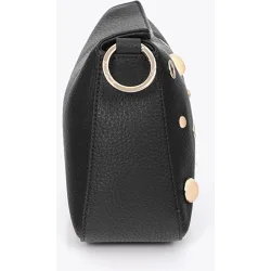 Bandolera efecto piel multi tachas