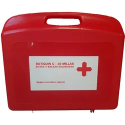 C30 First Aid Kit Red 38 x 33 x 9 cm unisex