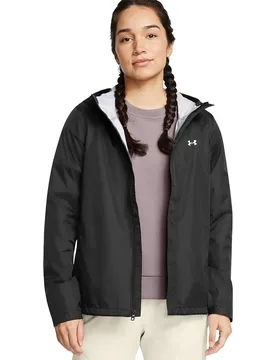 Stormproof Cloudstrike 2.0 Shell Jacket Black / White L Women - Under armour - FashionsVida