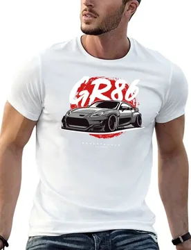 GR86 Custom T-Shirt Basic Simple Casual Short Sleeve Tee - Aliexpress - FashionsVida