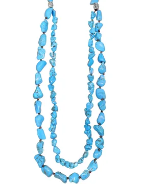 Natural Stabilized Turquoise Costume Jewelry Necklace Unisex Fashion Accessory - Aliexpress - FashionsVida