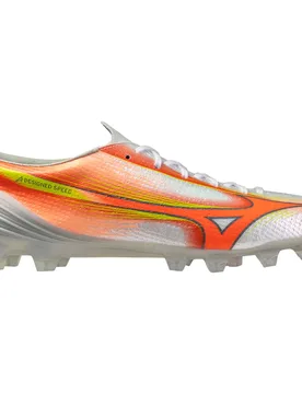 Chaussures De Football α Iii Elite White / Lava Orange / Evening Prim EU 44 1/2 Homme - Mizuno - FashionsVida