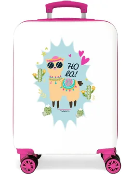 Maleta de cabina rígida hola llama rígida con capacidad de 32l - Movom - FashionsVida