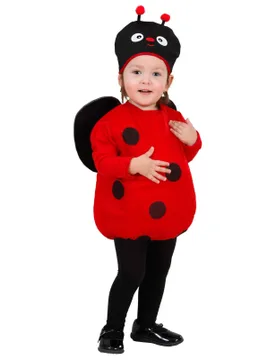Marienkäfer-Mädchenkostüm Tier rot - Widmann - FashionsVida