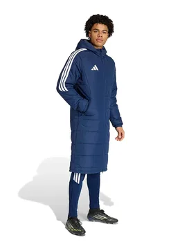 Manteau Tiro 26 Long Team Navy Blue 2 / White 2XL - Adidas - FashionsVida