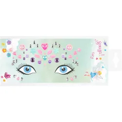 Joyas faciales, fantasía (1 hoja)
