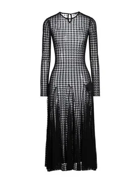 Midi-Kleid Damen Schwarz S,XS,XXS Damen - Ami Alexandre Mattiussi - FashionsVida