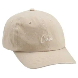 Cappellino Con Visiera 6 Panel Washed Beige