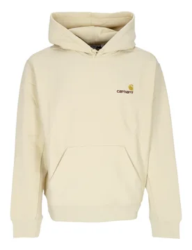 Felpa Cappuccio Uomo Hooded American Script Rattan - CARHARTT WIP - FashionsVida