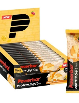 Boîte De Barres énergétiques Protein Soft Core 48g Exotic Cream 12 Unités - PowerBar - FashionsVida