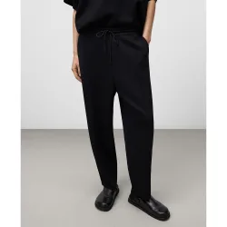 Pantalón jogger de hombre de crepé con cintura elástica