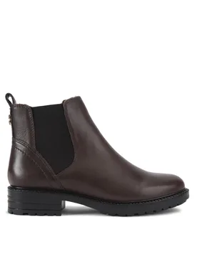 Womens Leather Russ Wide Fit Boots - Brown - Size Uk 9 - Carvela - FashionsVida