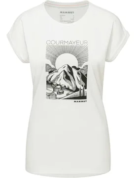 Camiseta de montaña de mujer MOUNTAIN COURMAYEUR - mammut - FashionsVida
