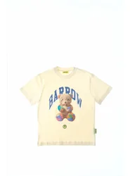 BARROW T-shirt in cotone CREMA 14