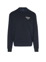 HUGO Sweater dunkelblau L Herren