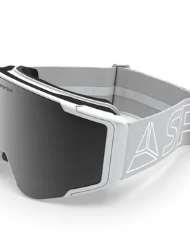 Masque De Ski Ostra Bio Glacier White Pebble Grey/CAT2 Homme - Spektrum - FashionsVida