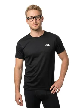 Freelift Short Sleeve T-shirt Black S - Adidas - FashionsVida