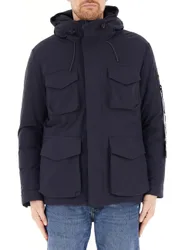 Giubbotto con cappuccio BLU NAVY L