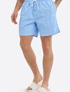 Nautica Penryn Mens 6" Swim Short - Nautica - FashionsVida